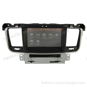 HD 7inch Car DVD GPS for Peugeot 508 with Bluetooth/iPod/GPS/MP3/MP4/Radio/RDS/Steer Wheeling Control